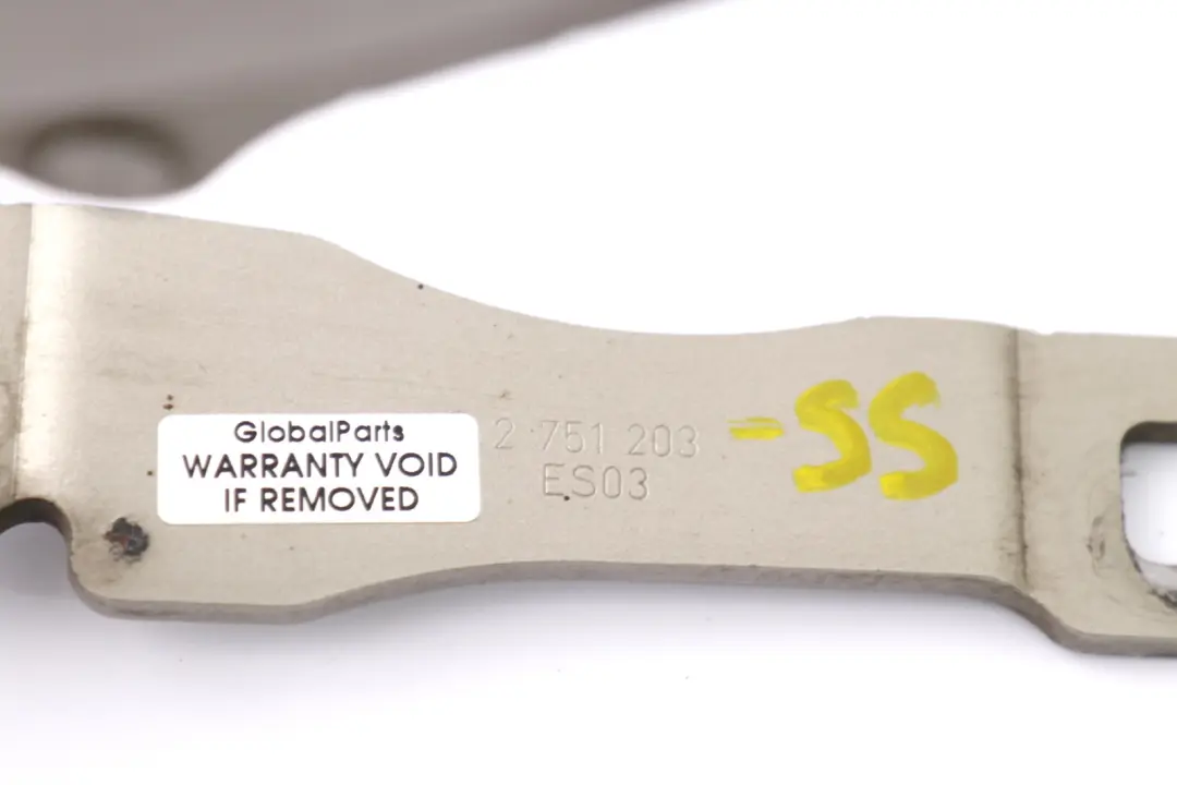 Mini R55 R56 Capo Motor Izquierdo Bisagra Capo Sparkling Silver Metallic - SKU 2751203-SS - Número de pieza 7211639