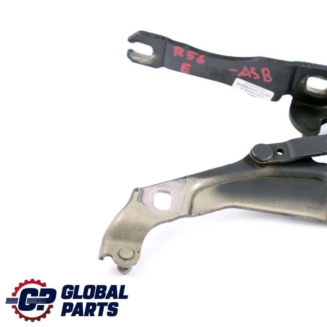 Derecho Motor Capo Bisagra Astro Negro A25 para Mini Cooper R55 R56 con número de pieza 7211640 Mini Cooper R55 R56 Derecho Motor Capo Bisagra Astro Negro A25 - SKU 2751204-ASB - Número de pieza 7211640