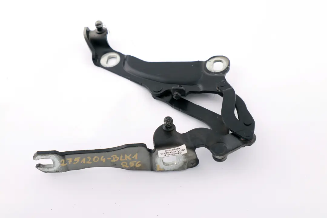 Mini Cooper R 55 56 57 Charniere Rabat Droite Noir - SKU 2751204-BLK1 - Numéro de pièce 2751204