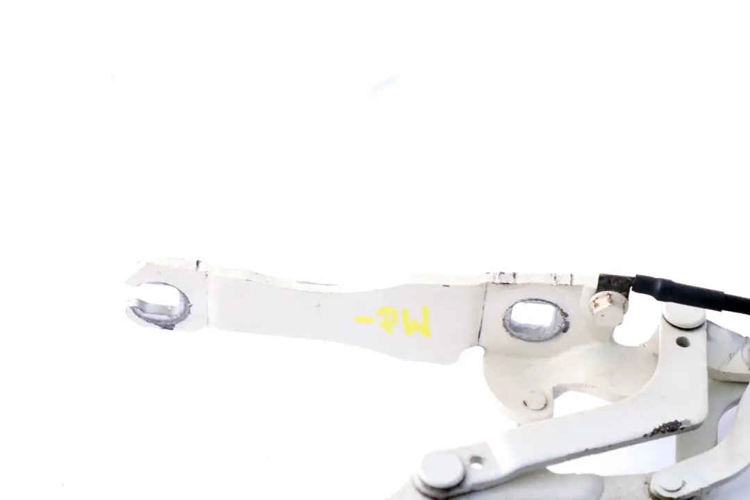 Bisagra derecha del capo Pepper White 850 para Mini Cooper R55 R56 R57 con número de pieza 2751204 Mini Cooper R55 R56 R57 Bisagra derecha del capo Pepper White 850 - SKU 2751204-PW - Número de pieza 2751204