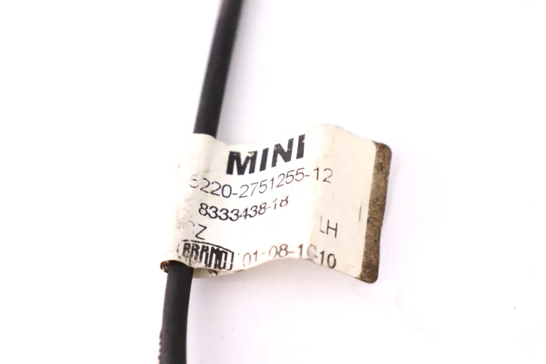 Uchwyt Linka Składania Kanapy Lewe do Mini R55 R56 o numerze 2751255 Mini R55 R56 Uchwyt Linka Składania Kanapy Lewe - SKU 2751255 - Numer Części 2751255