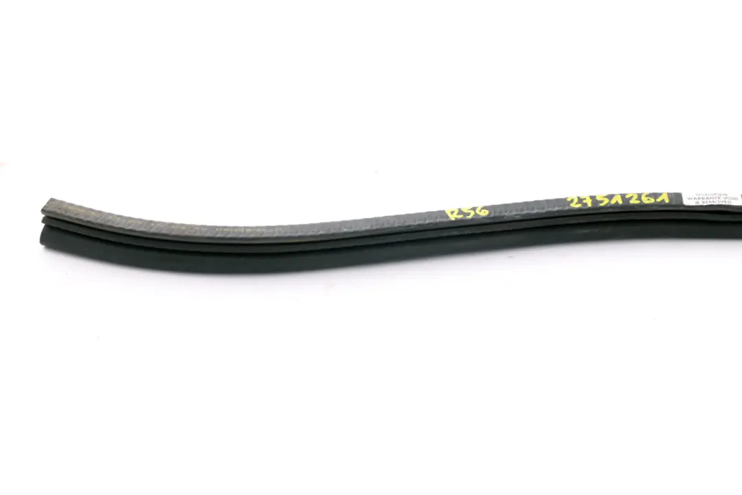 Guarnizione Lembo Anteriore per Mini Cooper One R55 R56 R57 LCI R58 R59 con numero di parte 2751261 Mini Cooper One R55 R56 R57 LCI R58 R59 Guarnizione Lembo Anteriore - SKU 2751261 - Numero di parte 2751261