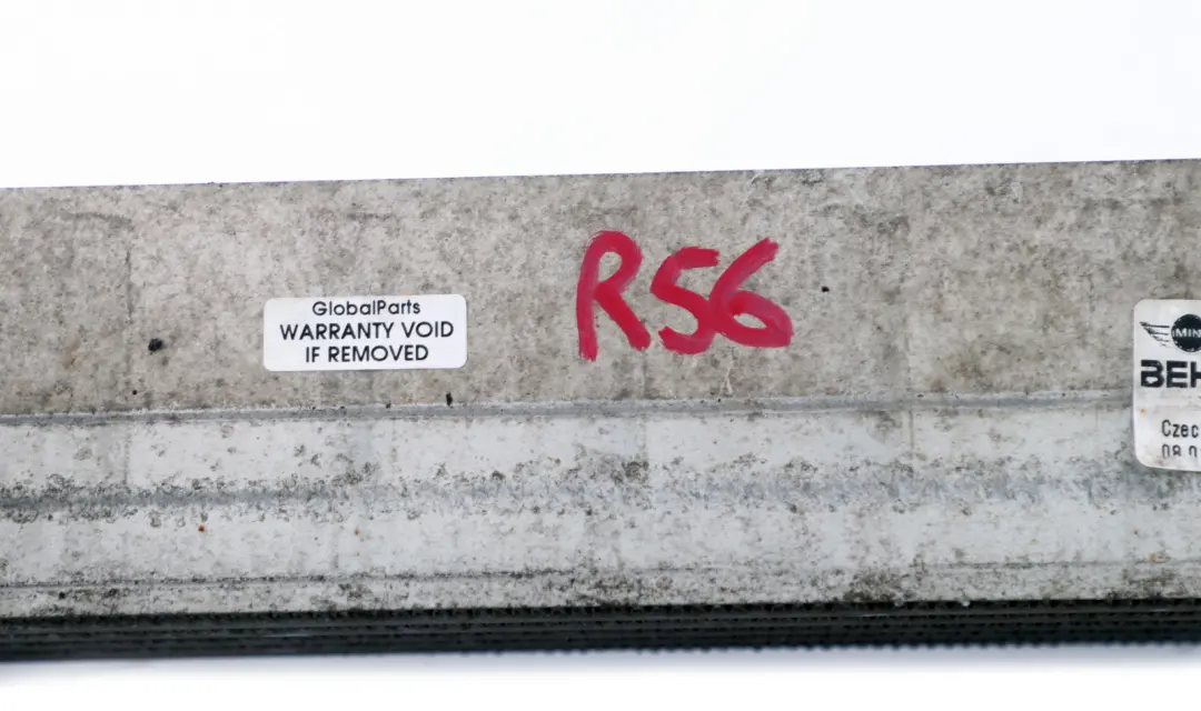 Radiador Intercooler Enfriador De aire De carga Turbo para Mini R55 R56 R60 con número de pieza 17512751277 Mini R55 R56 R60 Radiador Intercooler Enfriador De aire De carga Turbo - SKU 2751277 - Número de pieza 17512751277