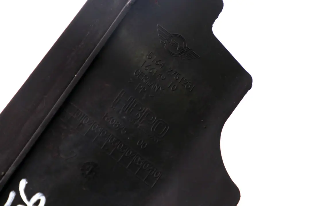 Condotto Dell'Aria Anteriore SX 5164 per Mini Cooper One R55 R56 con numero di parte 2751281 Mini Cooper One R55 R56 Condotto Dell'Aria Anteriore SX 5164 - SKU 2751281 - Numero di parte 2751281