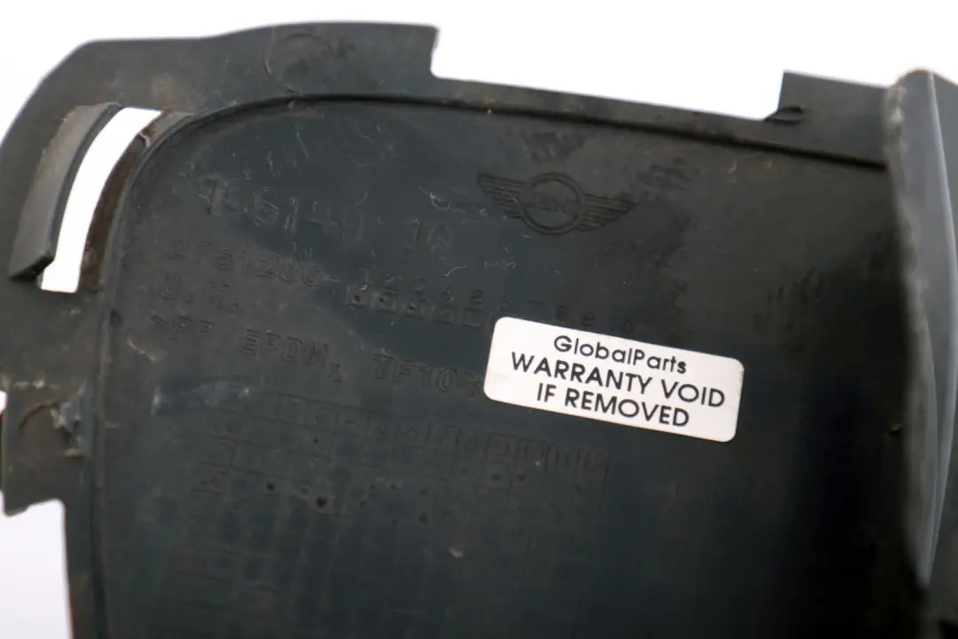 Ziergitter unten Stoßstange vorne für Mini Cooper S R55 R56 R57 mit Teilenummer 2751286 Mini Cooper S R55 R56 R57 Ziergitter unten Stoßstange vorne - SKU 2751286 - Teilenummer 2751286