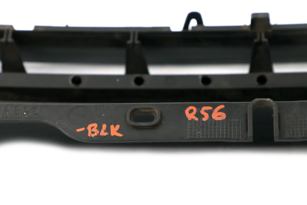 Front Black Grill Grille Trim Black to BMW Mini One R55 R56 R57 with Part number 2751289 BMW Mini One R55 R56 R57 Front Black Grill Grille Trim Black - SKU 2751289-BLK - Part number 2751289