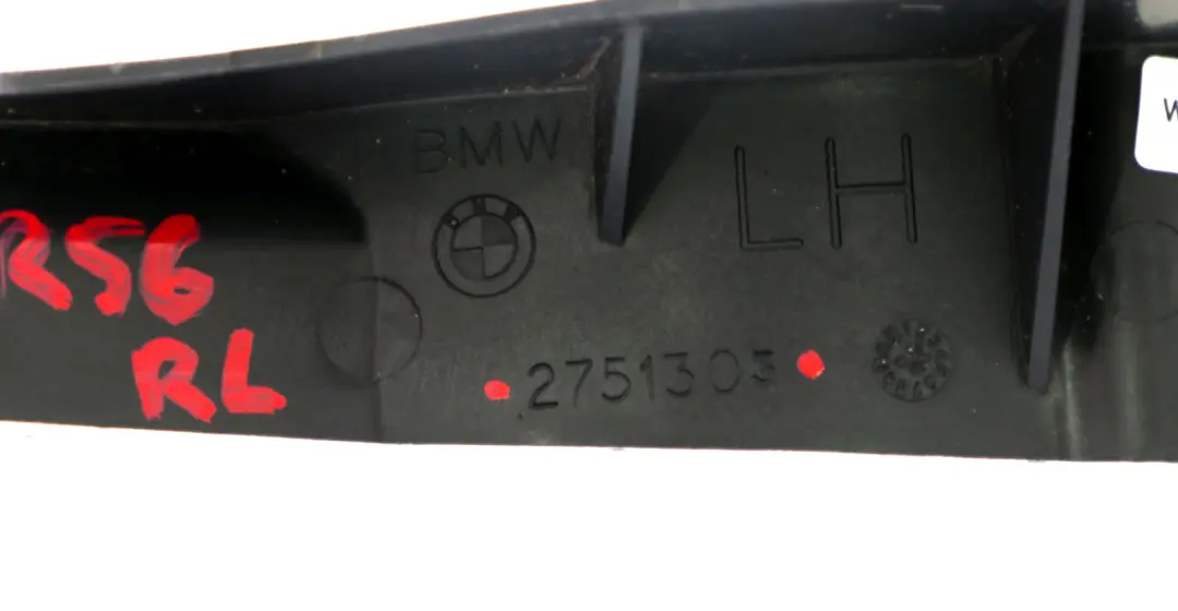 MINI R56 R57 R58 Ślizg Mocowanie Zderzaka Lewy Tył - SKU 2751303 - Numer Części 2751303