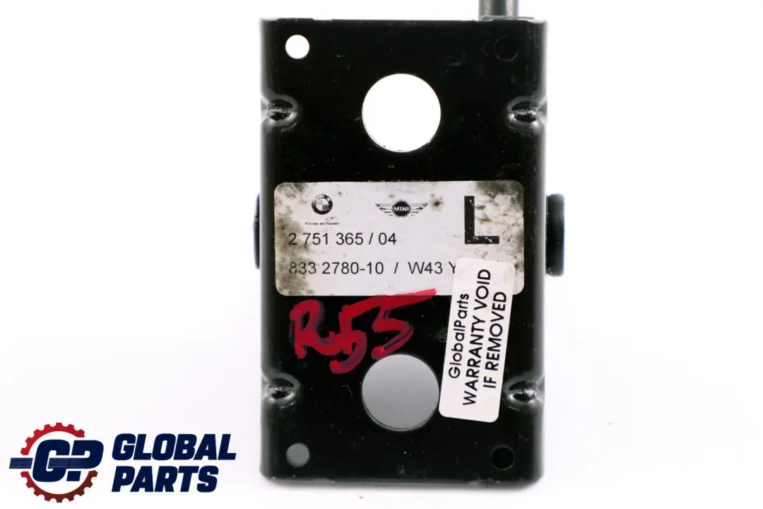 BMW Mini Cooper One R55 R56 LCI Rear Seat Striker Adjustable Lock Latch Left N/S - SKU 2751365 - Part number 2751365