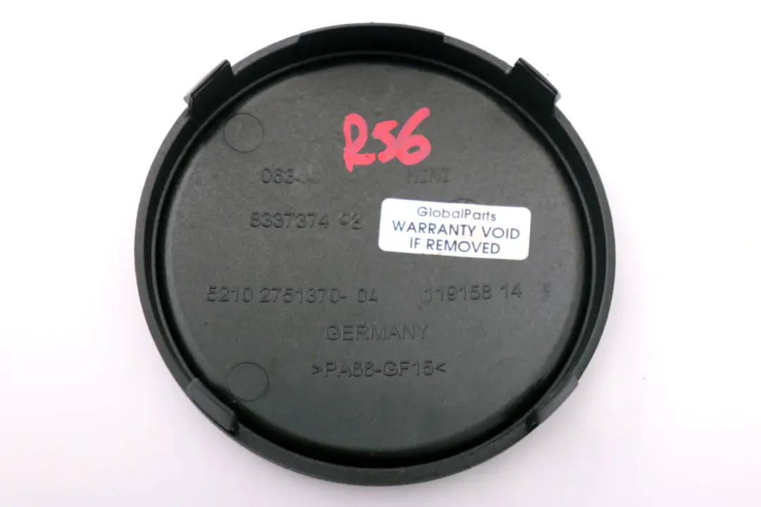 Deckel Aussen für Mini Cooper R55 R56 mit Teilenummer 2752627 Mini Cooper R55 R56 Deckel Aussen - SKU 2751370 - Teilenummer 2752627