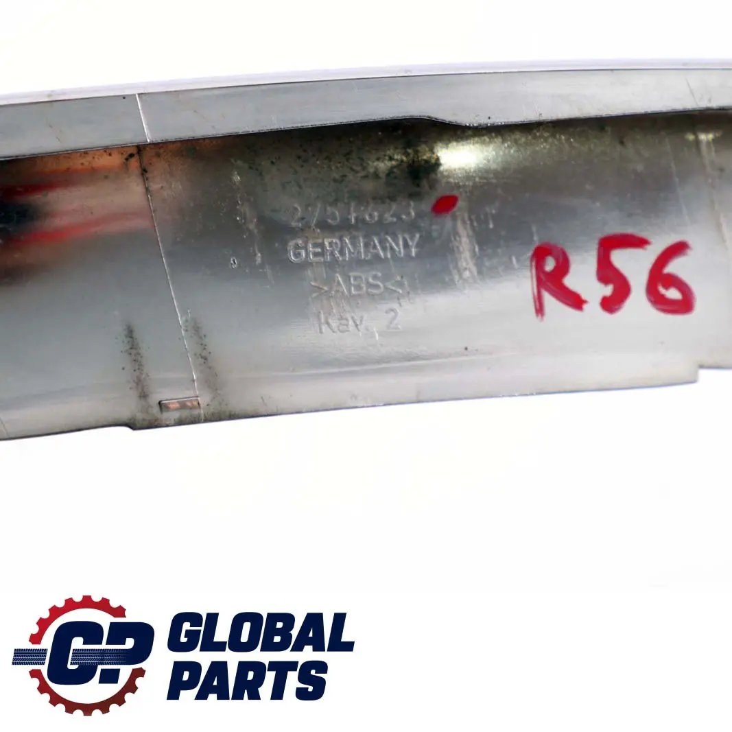 Couverture Grille Decorative Avant Chrome pour Mini Cooper R55 R56 R57 à propos du numéro de pièce 2751623 Mini Cooper R55 R56 R57 Couverture Grille Decorative Avant Chrome - SKU 2751623 - Numéro de pièce 2751623