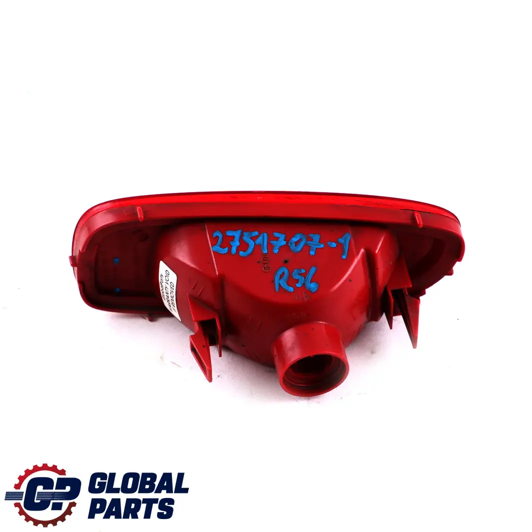 F58 1 Pare-chocs arrière Feu antibrouillard gauche pour Mini Cooper R56 R57 à propos du numéro de pièce 2751707 Mini Cooper R56 R57 F58 1 Pare-chocs arrière Feu antibrouillard gauche - SKU 2751707-1 - Numéro de pièce 2751707