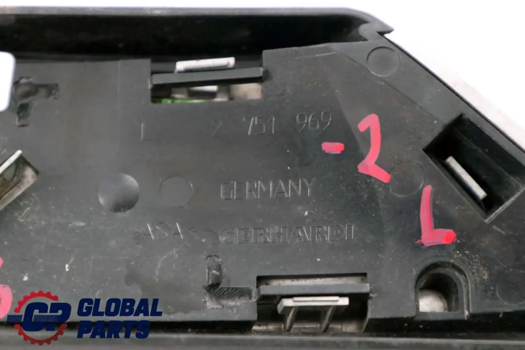 Izquierda Direccion Gire Indicador Lateral Cromo para Mini Cooper S R55 R56 R57 con número de pieza 2751969 Mini Cooper S R55 R56 R57 Izquierda Direccion Gire Indicador Lateral Cromo - SKU 2751969-2 - Número de pieza 2751969