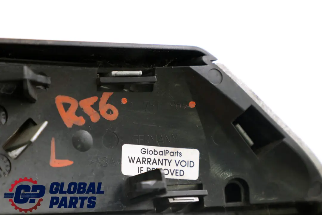Left Direction Turn Side Indicator Chrome N/S to Mini Cooper S R55 R56 R57 with Part number 63132751969 Mini Cooper S R55 R56 R57 Left Direction Turn Side Indicator Chrome N/S - SKU 2751969 - Part number 63132751969