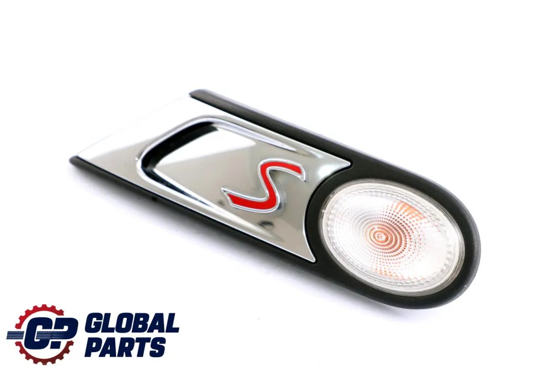 Left Direction Turn Side Indicator Chrome N/S to Mini Cooper S R55 R56 R57 with Part number 63132751969 Mini Cooper S R55 R56 R57 Left Direction Turn Side Indicator Chrome N/S - SKU 2751969 - Part number 63132751969