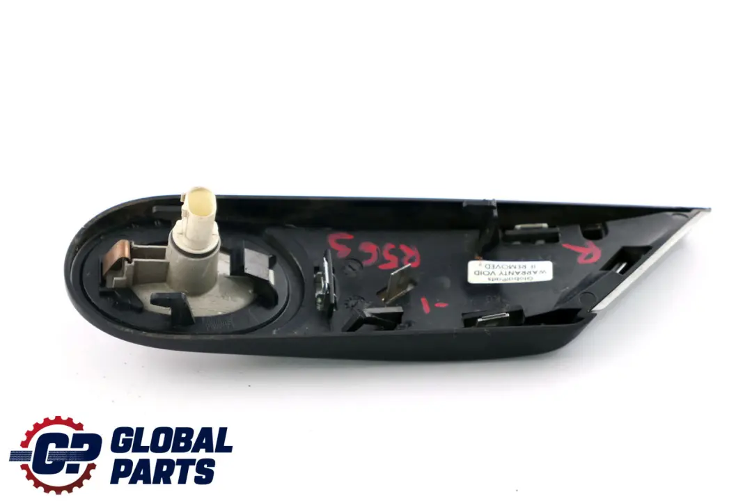 Intermitente Lateral Derecho Cromado para Mini Cooper S R55 R56 R57 con número de pieza 2751970 Mini Cooper S R55 R56 R57 Intermitente Lateral Derecho Cromado - SKU 2751970-1 - Número de pieza 2751970