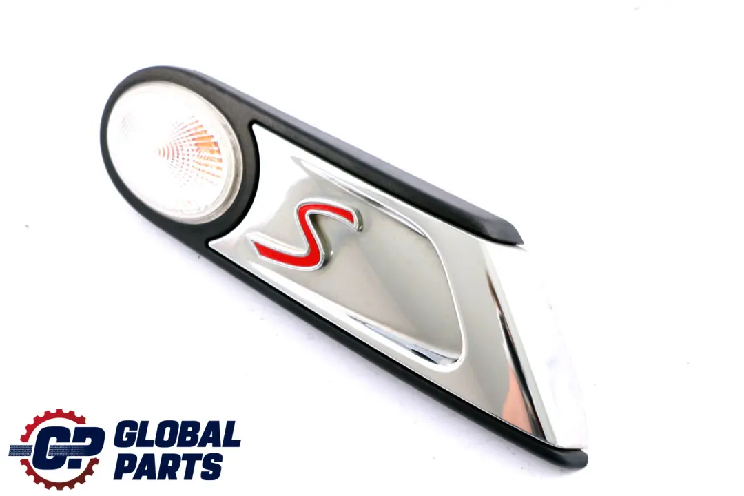 Clignotant Latéral Chromé Droit pour Mini Cooper S R55 R56 R57 à propos du numéro de pièce 2751970 Mini Cooper S R55 R56 R57 Clignotant Latéral Chromé Droit - SKU 2751970 - Numéro de pièce 2751970