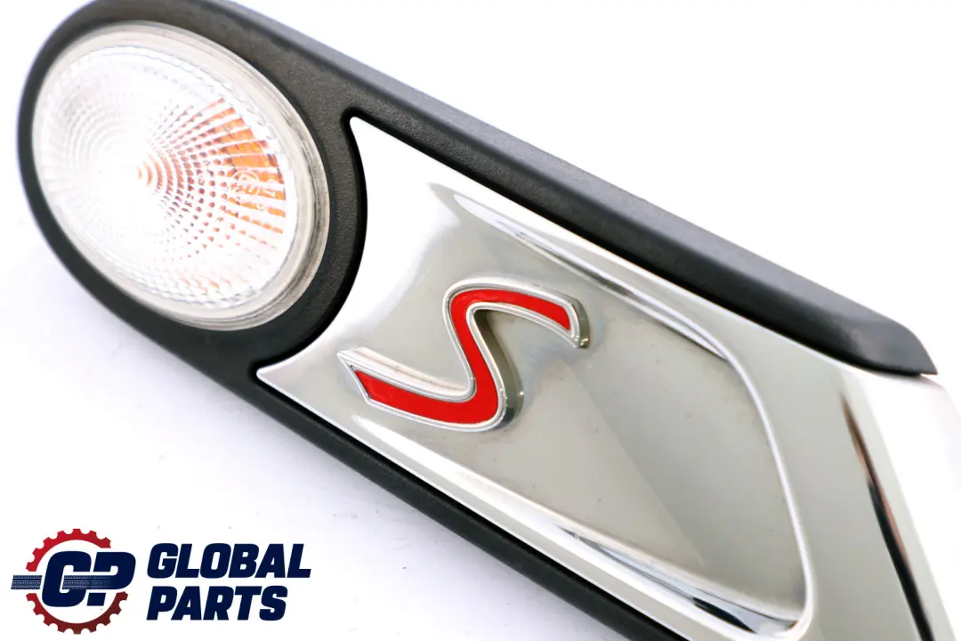 Intermitente Lateral Cromado Derecho Exterior para Mini Cooper S R55 R56 R57 con número de pieza 2751970 Mini Cooper S R55 R56 R57 Intermitente Lateral Cromado Derecho Exterior - SKU 2751970 - Número de pieza 2751970