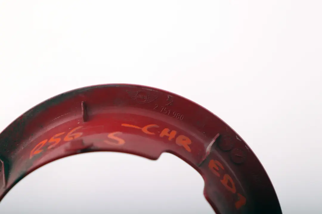 BMW Mini Cooper S 1 R55 R56 Fuel Filler Flap Surround Panel Housing Chili Red - SKU 2751980-CHRED1 - Part number 0430310