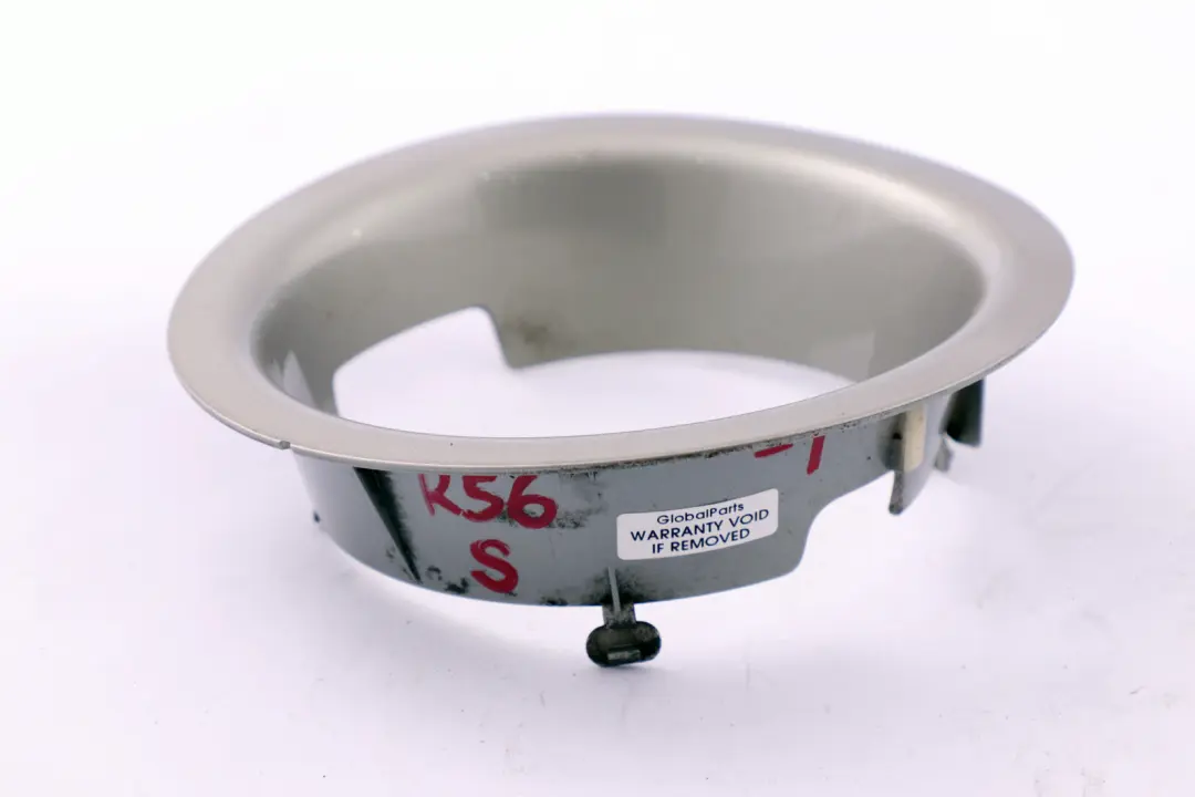Einsatz Abdecktopf Sparkling Silver für BMW MINI Cooper S R56 mit Teilenummer 2751980 BMW MINI Cooper S R56 Einsatz Abdecktopf Sparkling Silver - SKU 2751980-SS1 - Teilenummer 2751980