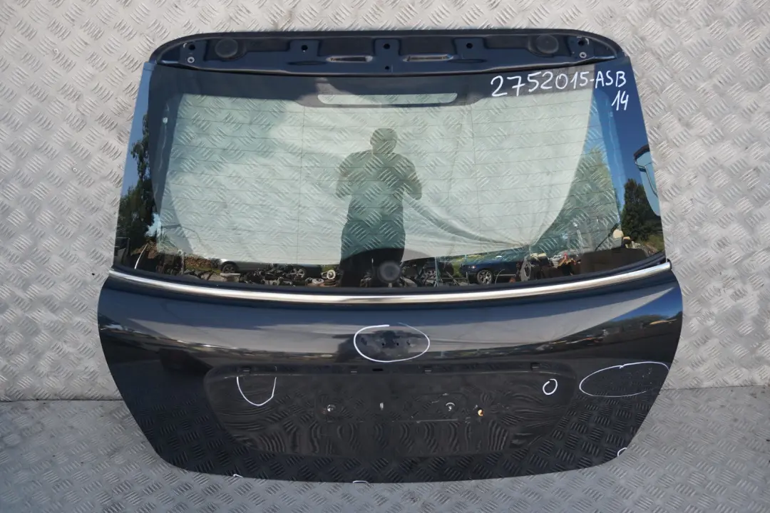 R56N LCi Trunk lid Tailgate Boot Lid Astro Black Metallic to BMW MINI Cooper 14 R56 with Part number 2752015 BMW MINI Cooper 14 R56 R56N LCi Trunk lid Tailgate Boot Lid Astro Black Metallic - SKU 2752015-ASB14 - Part number 2752015
