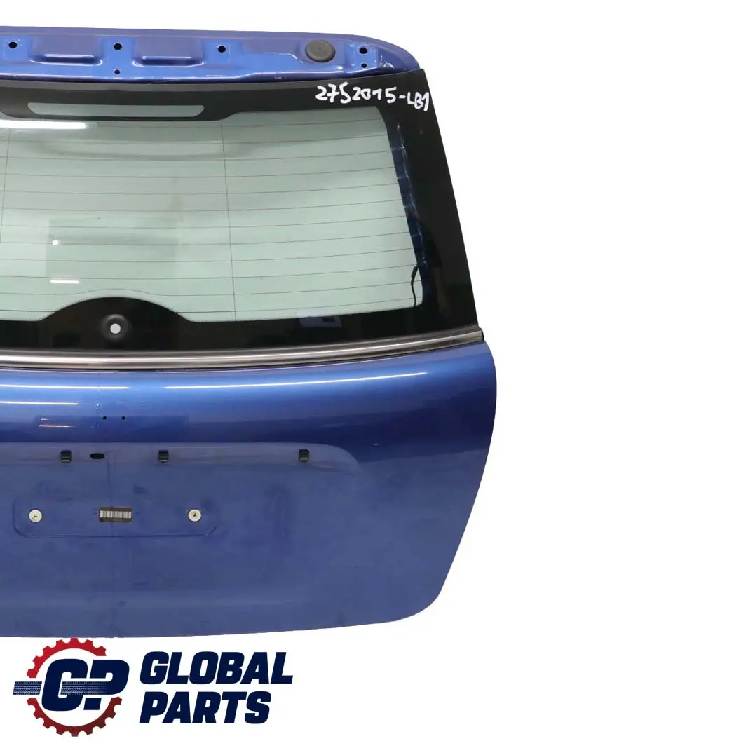 Trunk Lid Tailgate Boot Lid Lightning Blue Metallic - A63 to Mini Cooper R56 with Part number 2752015 Mini Cooper R56 Trunk Lid Tailgate Boot Lid Lightning Blue Metallic - A63 - SKU 2752015-LB1 - Part number 2752015