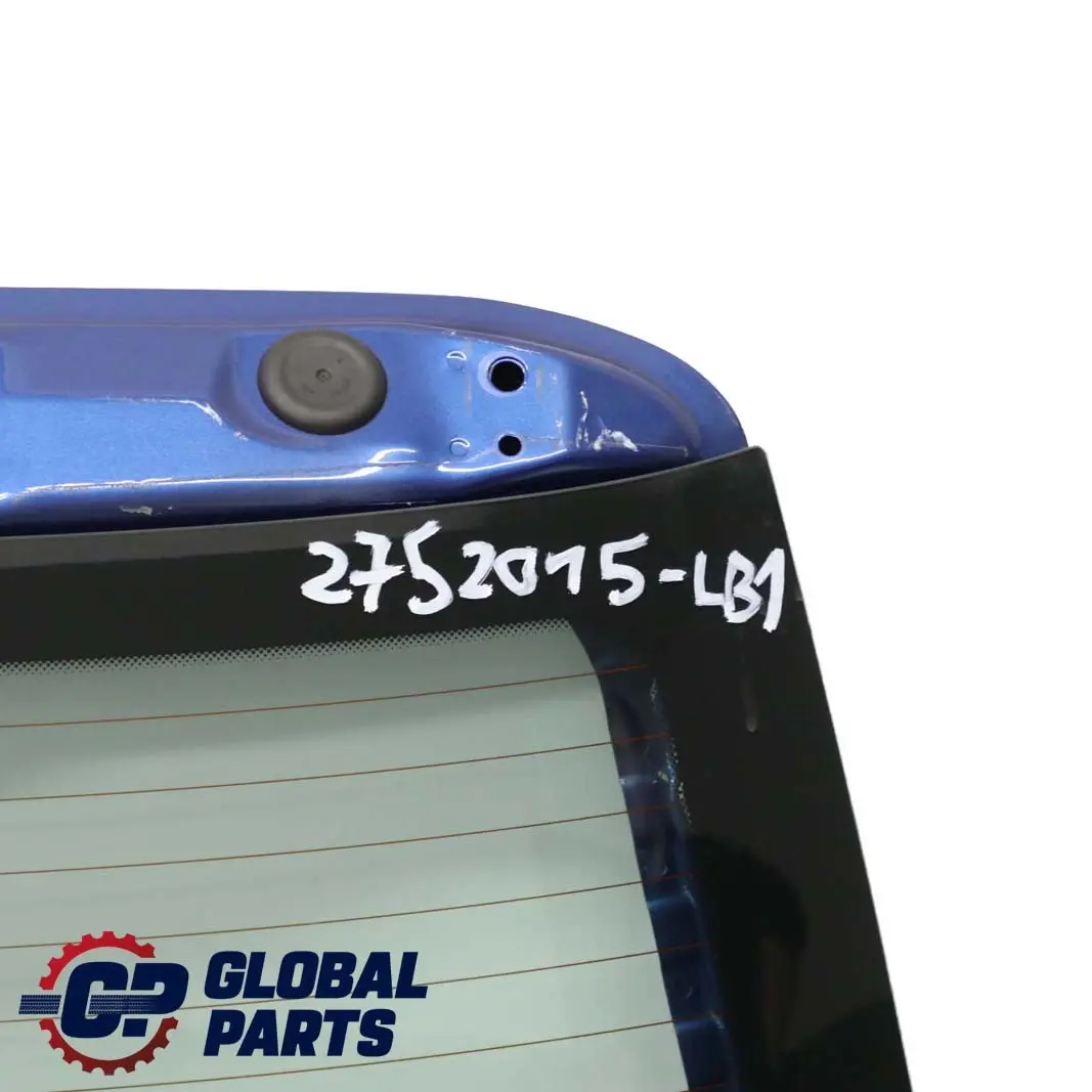 Trunk Lid Tailgate Boot Lid Lightning Blue Metallic - A63 to Mini Cooper R56 with Part number 2752015 Mini Cooper R56 Trunk Lid Tailgate Boot Lid Lightning Blue Metallic - A63 - SKU 2752015-LB1 - Part number 2752015