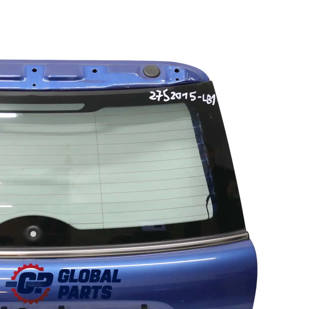 Trunk Lid Tailgate Boot Lid Lightning Blue Metallic - A63 to Mini Cooper R56 with Part number 2752015 Mini Cooper R56 Trunk Lid Tailgate Boot Lid Lightning Blue Metallic - A63 - SKU 2752015-LB1 - Part number 2752015