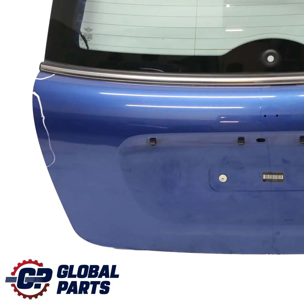 Trunk Lid Tailgate Boot Lid Lightning Blue Metallic - A63 to Mini Cooper R56 with Part number 2752015 Mini Cooper R56 Trunk Lid Tailgate Boot Lid Lightning Blue Metallic - A63 - SKU 2752015-LB1 - Part number 2752015