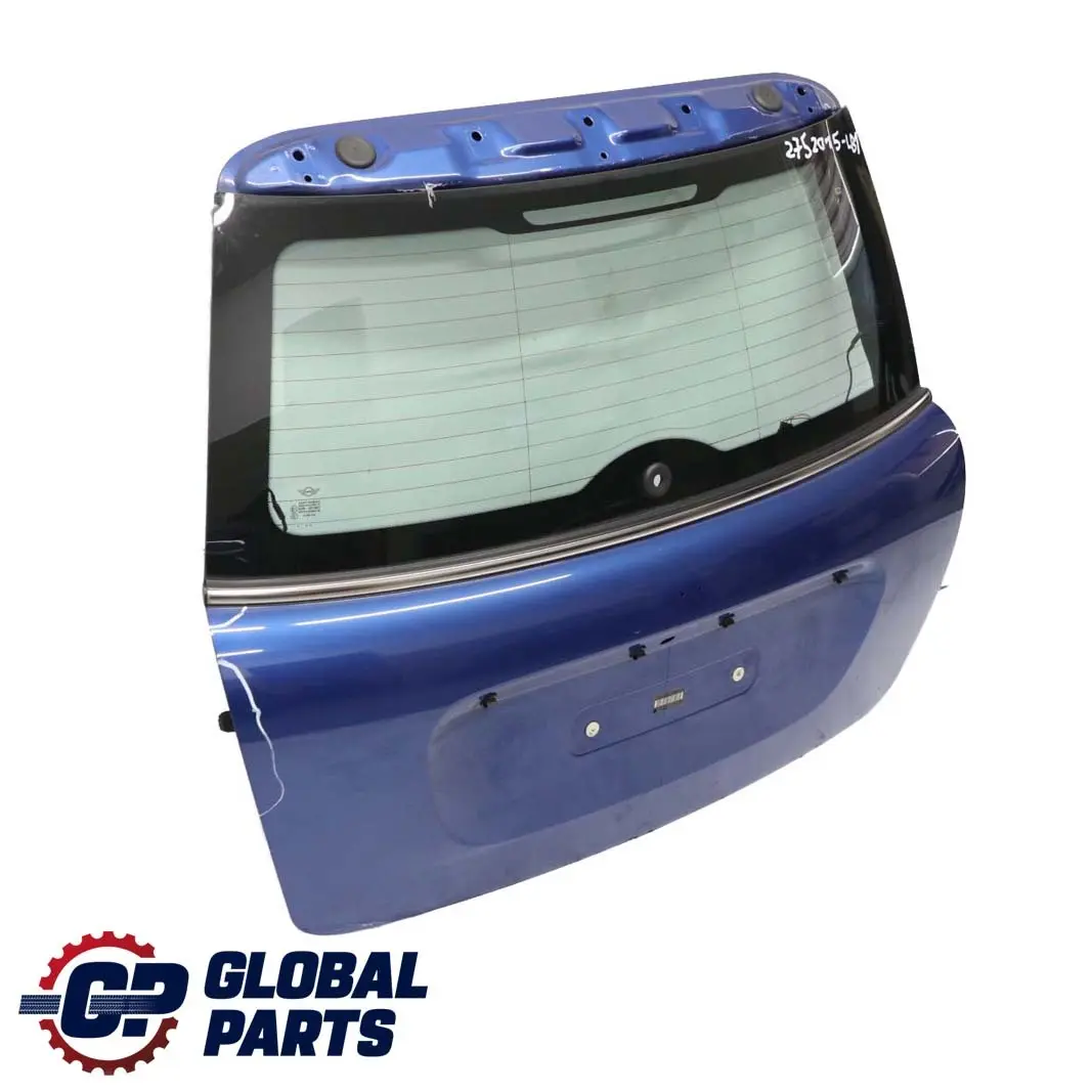 Trunk Lid Tailgate Boot Lid Lightning Blue Metallic - A63 to Mini Cooper R56 with Part number 2752015 Mini Cooper R56 Trunk Lid Tailgate Boot Lid Lightning Blue Metallic - A63 - SKU 2752015-LB1 - Part number 2752015