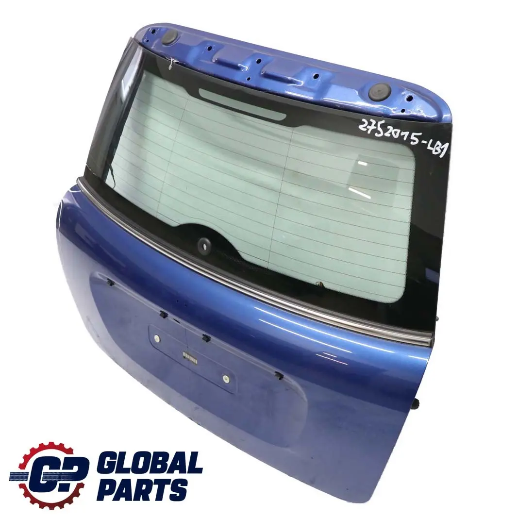 Trunk Lid Tailgate Boot Lid Lightning Blue Metallic - A63 to Mini Cooper R56 with Part number 2752015 Mini Cooper R56 Trunk Lid Tailgate Boot Lid Lightning Blue Metallic - A63 - SKU 2752015-LB1 - Part number 2752015