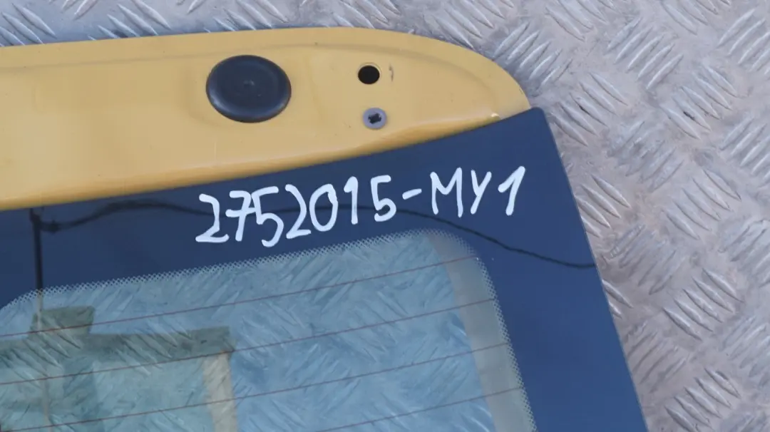 Boot Trunk Lid Tailgate Mellow Yellow - A58 to MINI Cooper R56 with Part number 2752015 MINI Cooper R56 Boot Trunk Lid Tailgate Mellow Yellow - A58 - SKU 2752015-MY1 - Part number 2752015