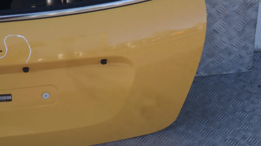 Boot Trunk Lid Tailgate Mellow Yellow - A58 to MINI Cooper R56 with Part number 2752015 MINI Cooper R56 Boot Trunk Lid Tailgate Mellow Yellow - A58 - SKU 2752015-MY1 - Part number 2752015