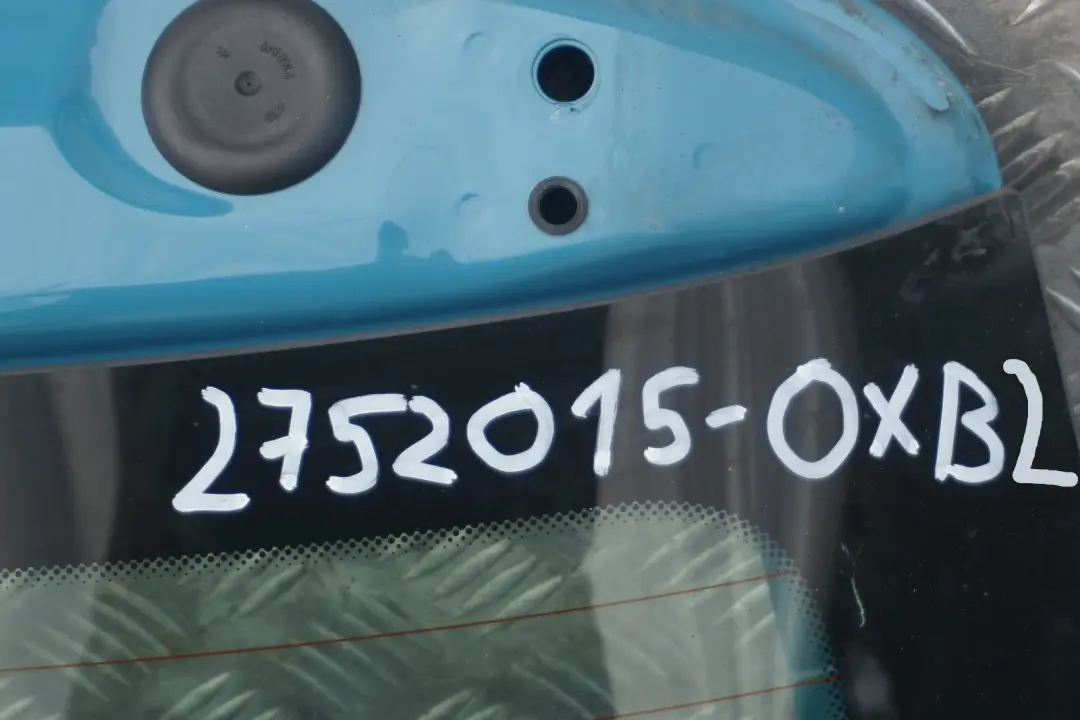R56N LCi Trunk lid Tailgate Boot Lid Oxygen Blue A74 to BMW MINI Cooper 2 R56 with Part number 2752015 BMW MINI Cooper 2 R56 R56N LCi Trunk lid Tailgate Boot Lid Oxygen Blue A74 - SKU 2752015-OXB2 - Part number 2752015