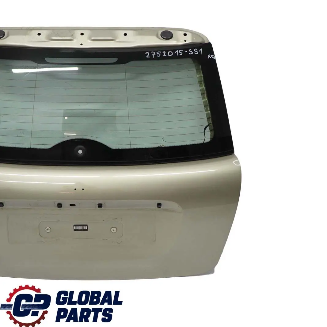 Trunk Lid Tailgate Boot Lid Sparkling Silver Metallic - A60 to Mini Cooper R56 LCi with Part number 2752015 Mini Cooper R56 LCi Trunk Lid Tailgate Boot Lid Sparkling Silver Metallic - A60 - SKU 2752015-SS1 - Part number 2752015