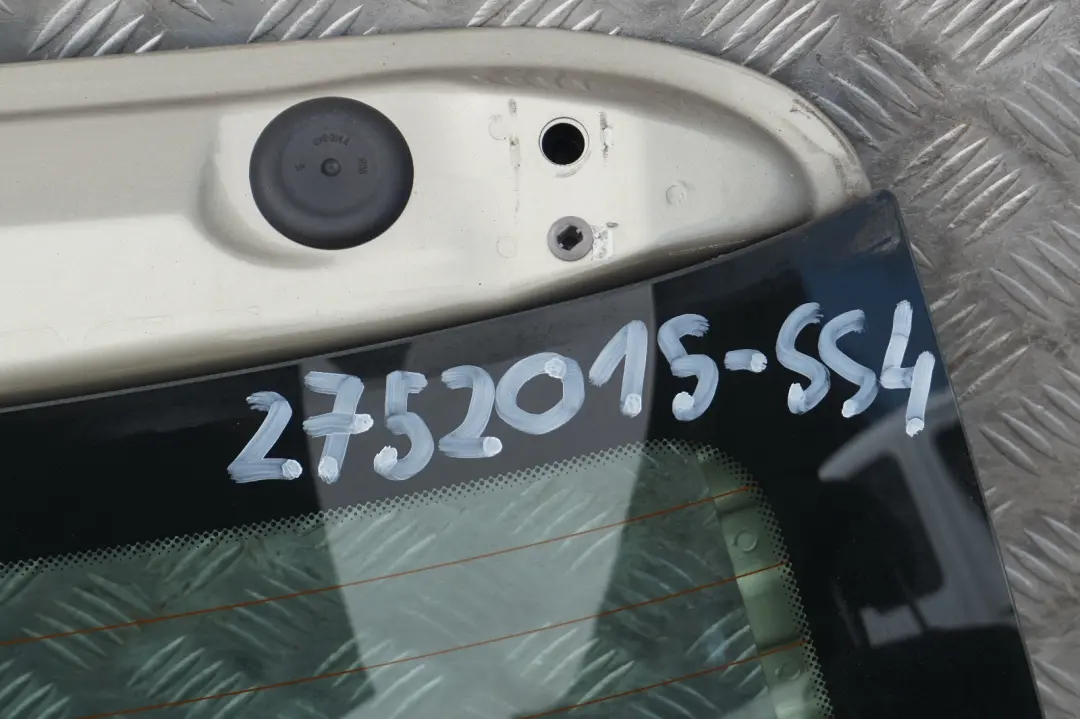 R56N LCi Trunk lid Tailgate Boot Lid Sparkling Silver to BMW MINI Cooper 4 R56 with Part number 2752015 BMW MINI Cooper 4 R56 R56N LCi Trunk lid Tailgate Boot Lid Sparkling Silver - SKU 2752015-SS4 - Part number 2752015