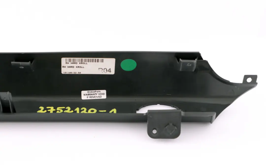 Knee Protection Dashboard Dash Left N/S Dark Grey to BMW Mini Cooper 1 R55 R56 R57 with Part number 2752120 BMW Mini Cooper 1 R55 R56 R57 Knee Protection Dashboard Dash Left N/S Dark Grey - SKU 2752120-1 - Part number 2752120