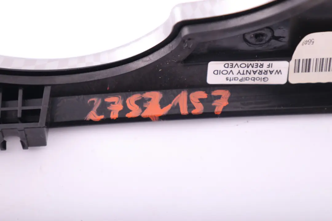 Dashboard Panel Trim Cover Checkered to BMW MINI Cooper S R55 R56 with Part number 2752157 BMW MINI Cooper S R55 R56 Dashboard Panel Trim Cover Checkered - SKU 2752157 - Part number 2752157