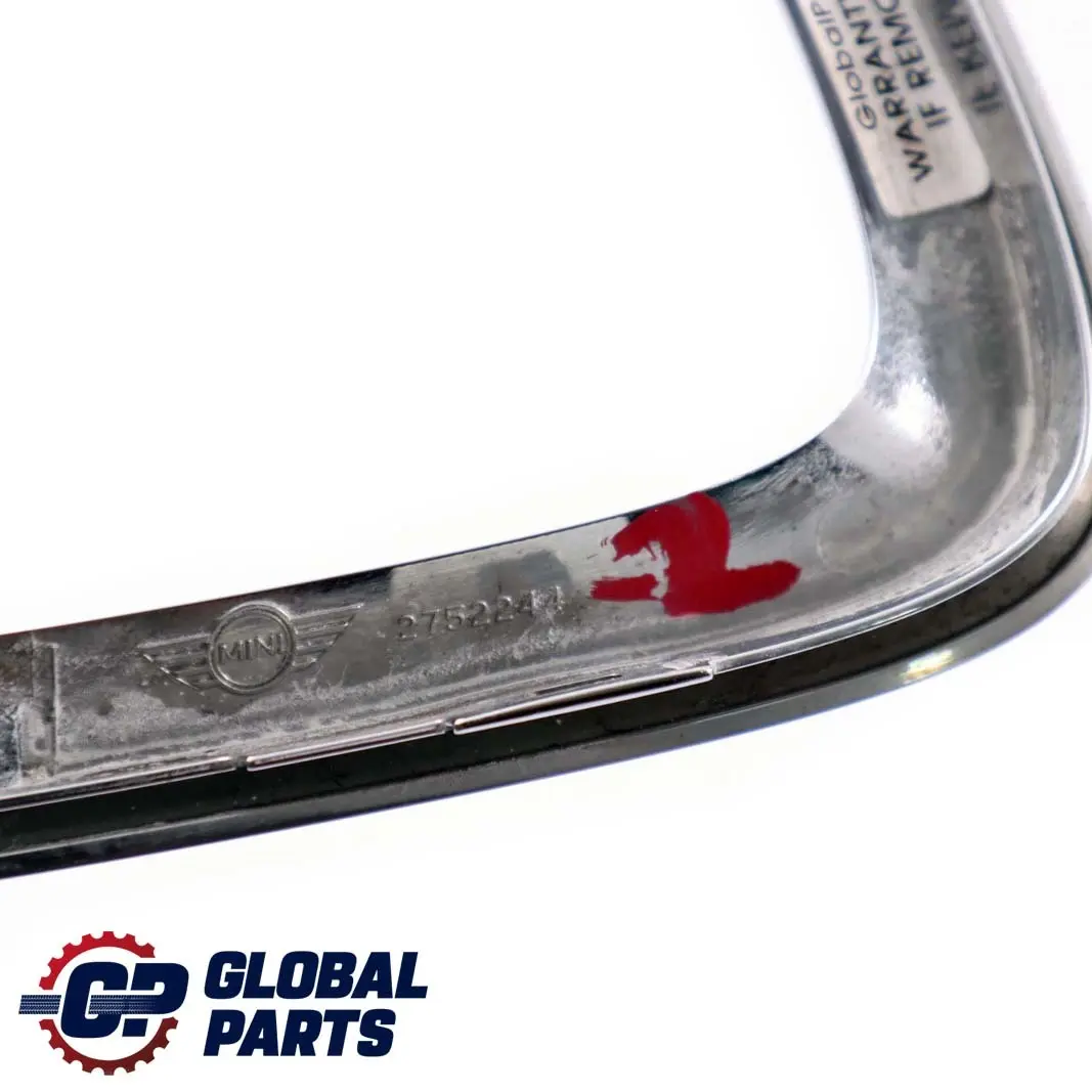 BMW Mini Cooper R55 R56 R57 2 Tail Light Finisher Right Rear O/S Chrome - SKU 2752244-2 - Part number 2752244
