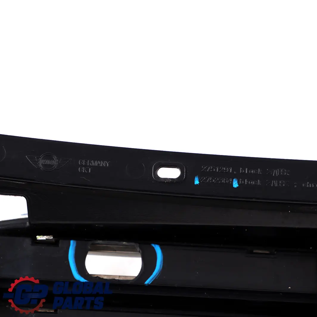 Rejilla Delantera Moldura Cromada para Mini Cooper One D R55 R56 R57 LCI 2 con número de pieza 2752364 Mini Cooper One D R55 R56 R57 LCI 2 Rejilla Delantera Moldura Cromada - SKU 2752364-2 - Número de pieza 2752364
