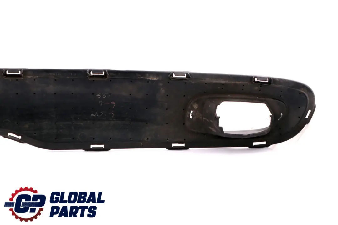 BMW MINI Cooper S R56 R57 Rear Bumper Trim Panel Grille Schwarz Black - SKU 2752543-1 - Part number 2752543