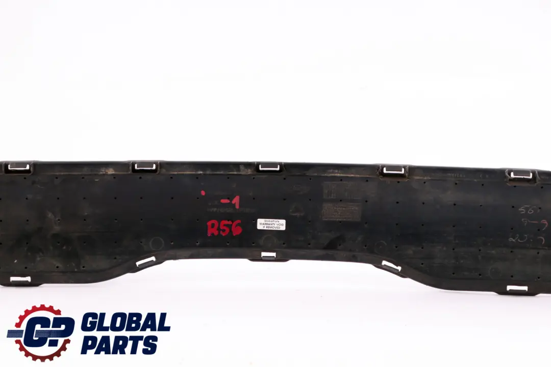BMW MINI Cooper S R56 R57 Rear Bumper Trim Panel Grille Schwarz Black - SKU 2752543-1 - Part number 2752543