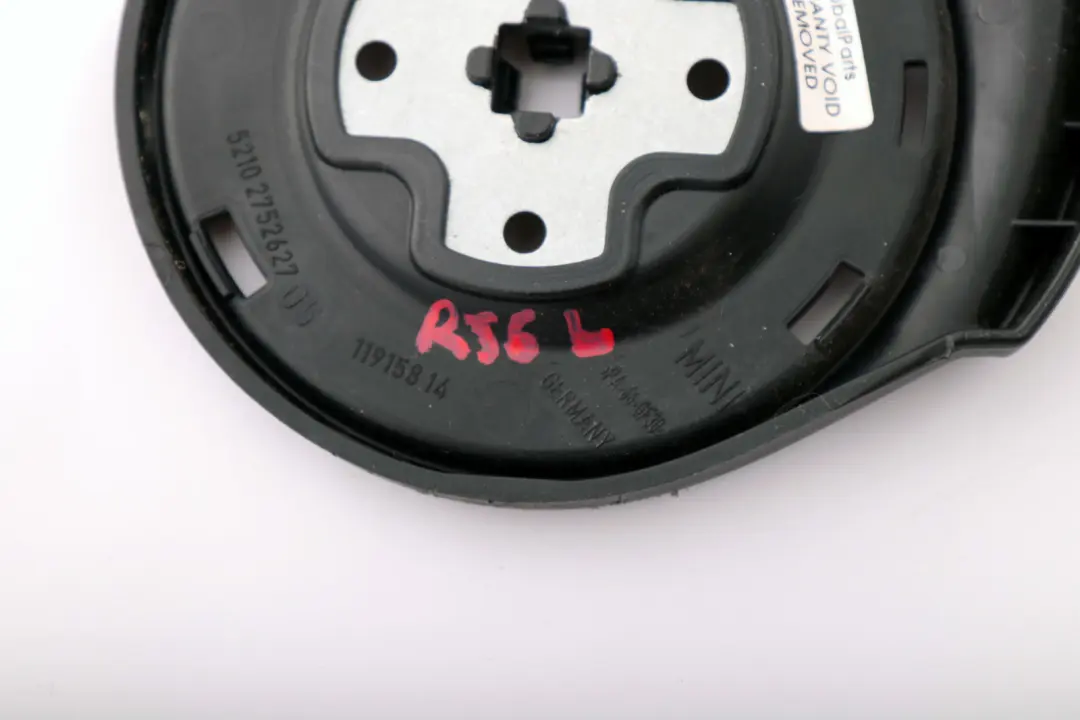 Mini Cooper R55 R56 Leva regolazione sedile anteriore sinistra - SKU 2752627 - Numero di parte 2752627