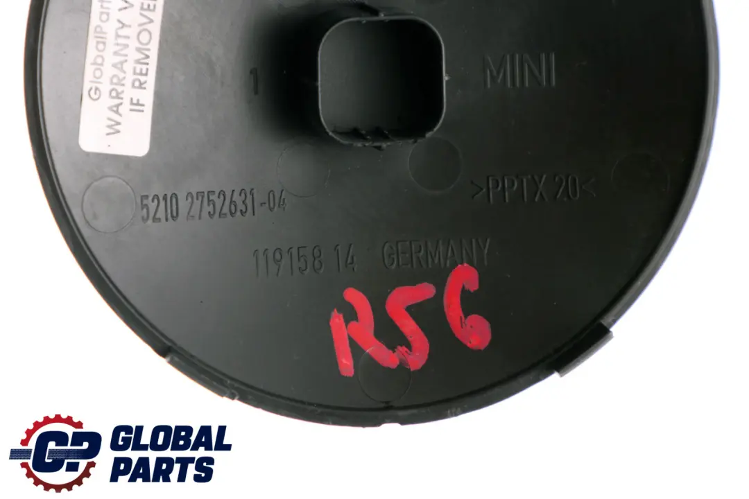 MINI Cooper R55 R56 Front Seat Adjusment Handle Cap Cover Carbon Black - SKU 2752631 - Part number 2752631