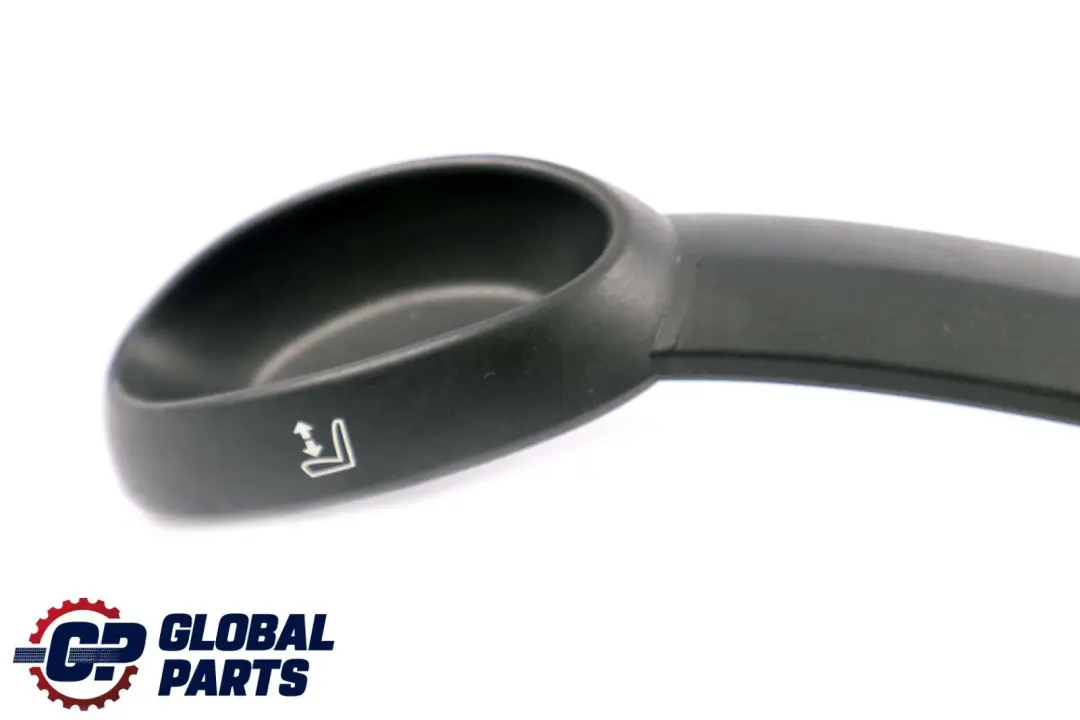 Front Seat Height Lever Adjustment Carbon Black to Mini R55 R56 LCI with Part number 2752672 Mini R55 R56 LCI Front Seat Height Lever Adjustment Carbon Black - SKU 2752672-1 - Part number 2752672