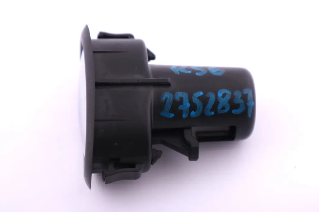 Release Press Button Mini Cooper One R55 R56 Glovebox Dash Chrome to with Part number 2752837 Release Press Button Mini Cooper One R55 R56 Glovebox Dash Chrome - SKU 2752837 - Part number 2752837