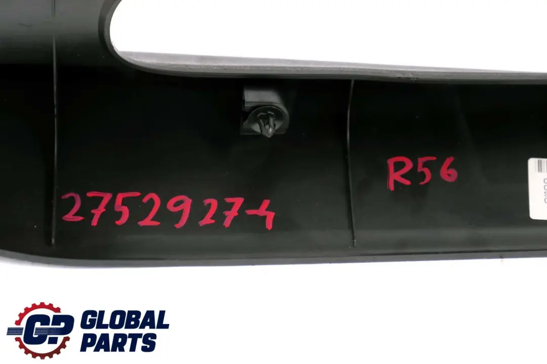 Mini Cooper One R55 R56 R57 Console Centrale Trim Portabicchieri Nero Carbonio - SKU 2752927-4 - Numero di parte 2752927