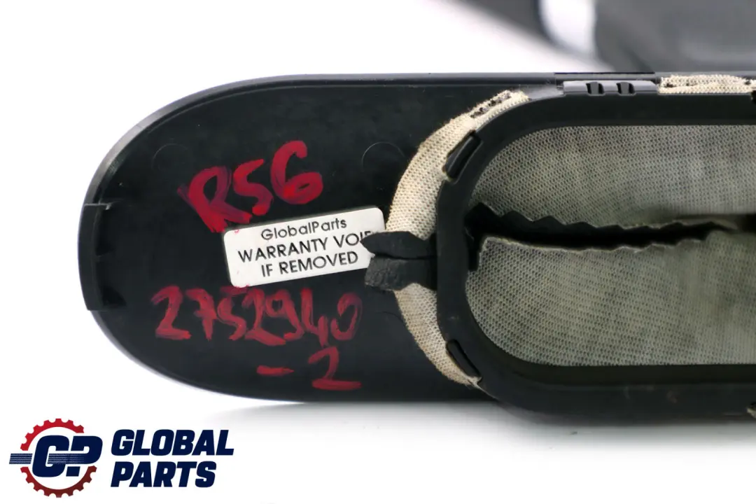 Tapa De La palanca del freno De mano Negro Cromo para Mini Cooper R55 R56 R57 con número de pieza 2752940 Mini Cooper R55 R56 R57 Tapa De La palanca del freno De mano Negro Cromo - SKU 2752940-2 - Número de pieza 2752940