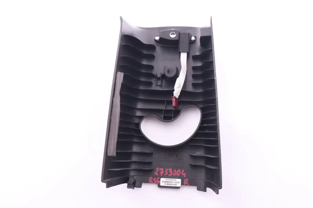 R56N Couverture Montant B Haut Droit Noir de Carbone 7141532 pour Mini Cooper R56 à propos du numéro de pièce 2753004 Mini Cooper R56 R56N Couverture Montant B Haut Droit Noir de Carbone 7141532 - SKU 2753004 - Numéro de pièce 2753004