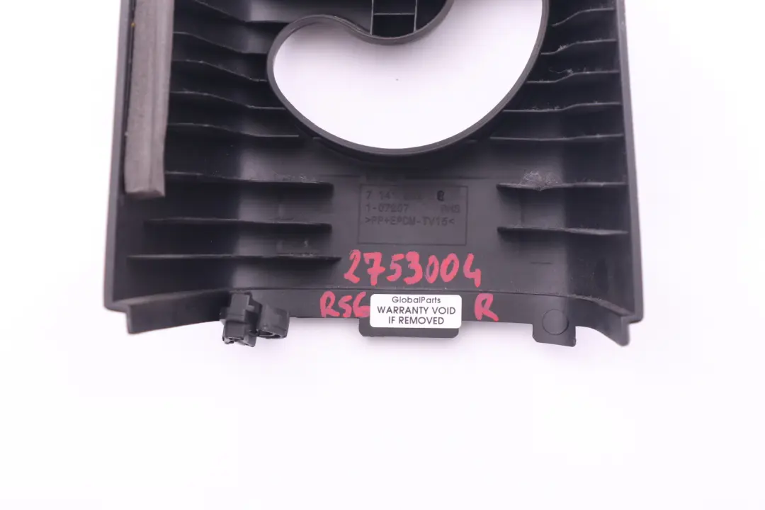 R56N Cover B-column Upper Right O/S Carbon Black 7141532 to BMW MINI Cooper R56 with Part number 2753004 BMW MINI Cooper R56 R56N Cover B-column Upper Right O/S Carbon Black 7141532 - SKU 2753004 - Part number 2753004