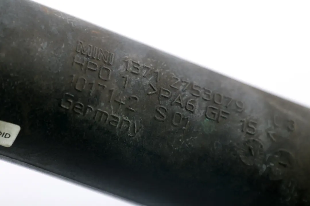 Tuyau D'Air pour Mini Clubman Cooper One D R55 R56 Diesel Charger à propos du numéro de pièce 2753079 Mini Clubman Cooper One D R55 R56 Diesel Charger Tuyau D'Air - SKU 2753079 - Numéro de pièce 2753079